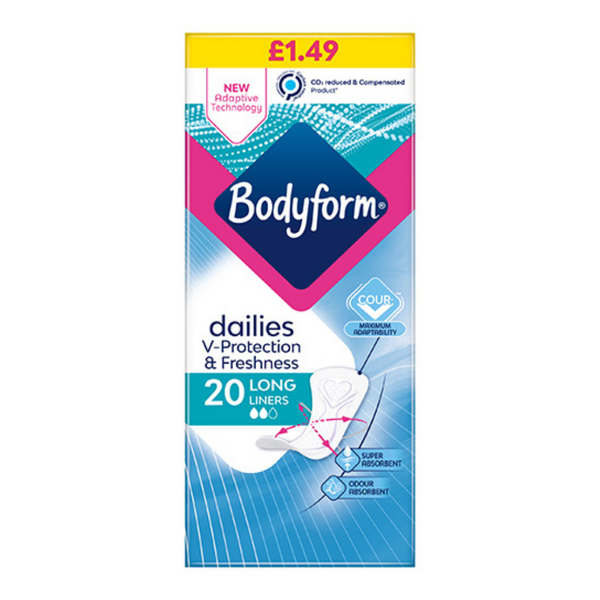Bodyform Dailies V-Protection Long Liners (20pcs)