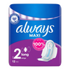 Always Maxi Long Pads With Wings (12pcs)