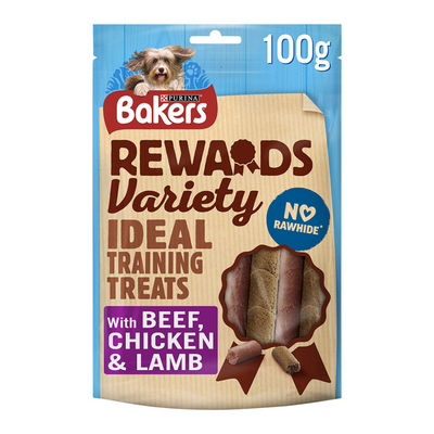 Bakers Variety Rewards Dog Treats (100g)