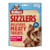 Bakers Sizzlers Bacon Dog Treats (90g)