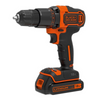 Black & Decker 18V Lithium-ion 2 Gear Hammer Drill Includes 400mA Charger + 1 Battery + Kitbox