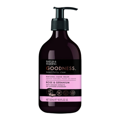 Bayliss & Harding Goodness Rose & Geranium Handwash