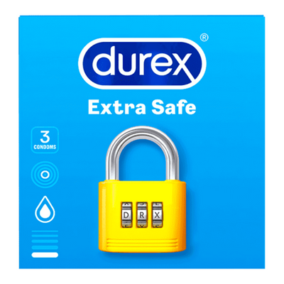 Durex Condoms Extra Safe (3pcs)