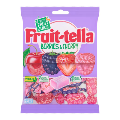 Fruit-tella Bag Berries & Cherries (300g)