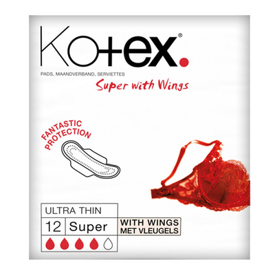 Kotex Ultra Super Plus Winged (12pcs)
