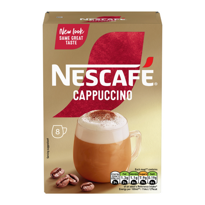Nescafe Gold Cappuccino Sachets (8 x 15.5g)