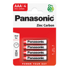 Panasonic AAA Batteries SPC R03A (4pcs)