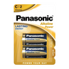 Panasonic  Alkaine C Cell LR14 (2pcs)