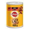 Pedigree Tins Beef Chunks in Gravy (400g)