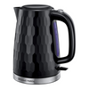 Russell Hobbs Honeycomb Kettle - Black (3000W)