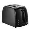 Russell Hobbs Textures 2 Slice Toaster - Black