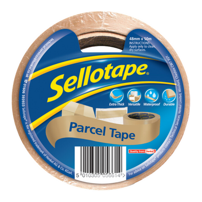 Sellotape Parcel Tape (48mm x 50m)