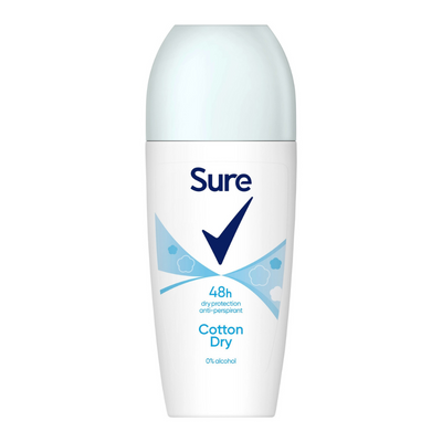 Sure Roll-on Cotton Dry (50ml)