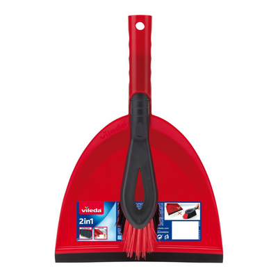 Vileda Dust Pan & Brush Set
