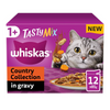 Whiskas Adult 1+ Tasty Mix Country Collection in Gravy (12 x 85g)