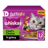 Whiskas Adult 1+ Tasty Mix Chefs Choice in Gravy Pouches (12 x 85g)
