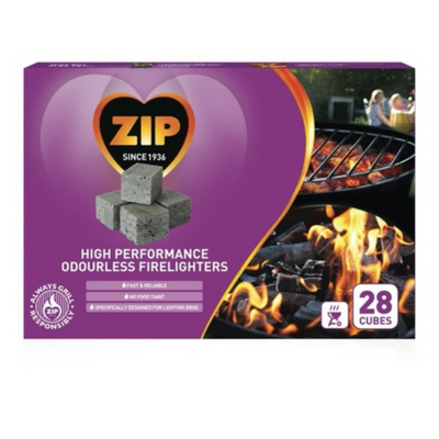 Zip High Performance Odourless Firelighters (28pcs)